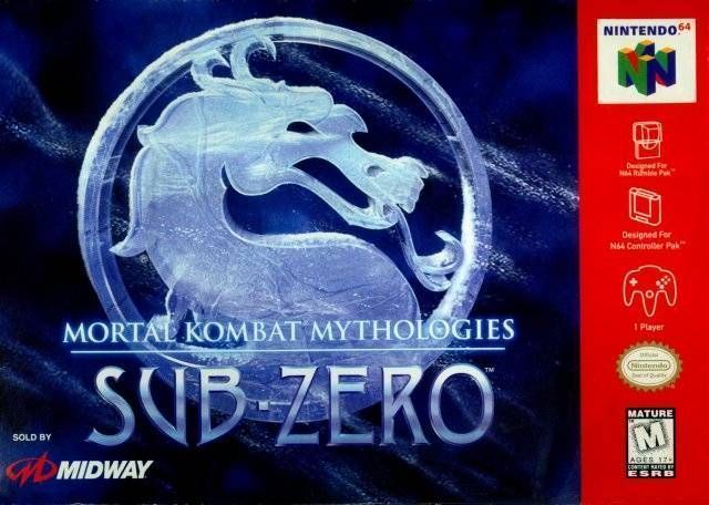 Mortal Kombat Mythologies - Sub-Zero (USA) Game Cover